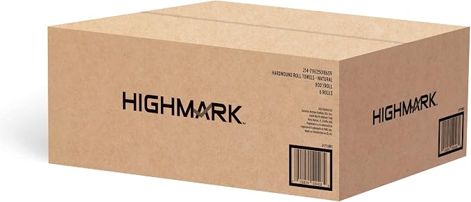 Highmark® Hardwound Paper Towels, 100% Recycled, Case Of 6 Rolls - Image 3