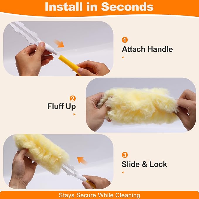 50 Count Heavy Duty Duster Refills Compatible - Image 6