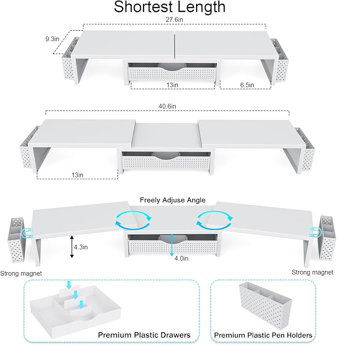 gianotter Dual Monitor Stand Riser - Image 3