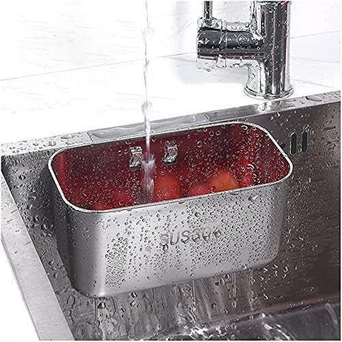 Stainless Steel Sink Strainer Kitchen Food Catcher Sink Strainer Basket by WANLIAN