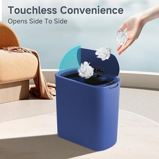 TIPGO 5 Gallon Automatic Bathroom Trash Can - Image 2