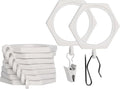 BlastHome® Luxury Curtain Rings by BlastHome