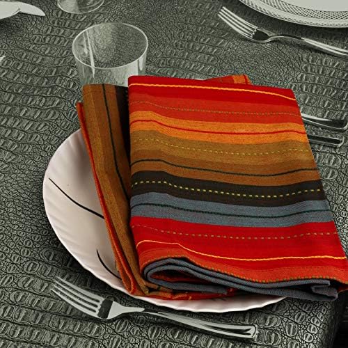Urban Villa Kitchen Towels Cotton Dish Towels 20”x30” Red Multi - Image 5