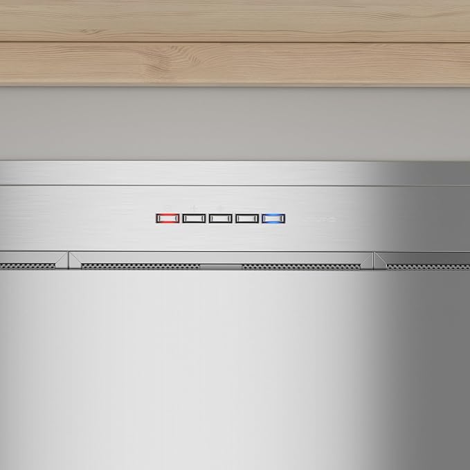 Futuro Futuro Country 48 Inch Wall-mount Ducted Range Hood, Classic Style Design, Painted Steel with wooden frame, LED, Ultra-Quiet, with Blower
