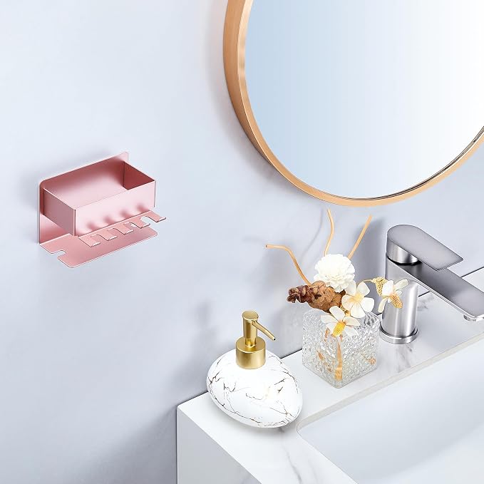 Toothbrush Head Holders, Electric Tooth Brush Head Holder, Adhesive Toothpaste - Image 2