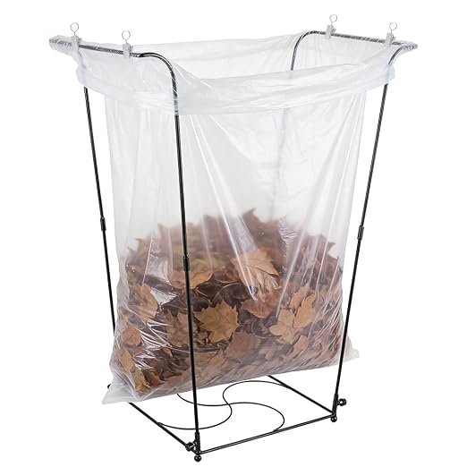 Stargarden 2 Pack Trash Bag Holder, Metal Garbage Bag Holder | Leaf Bag Holder - Image 7