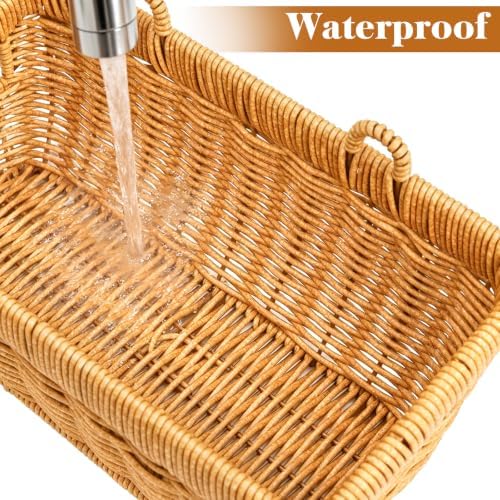 ZEAYEA 2 Pack Cute Small Wall Hanging Basket - Image 4