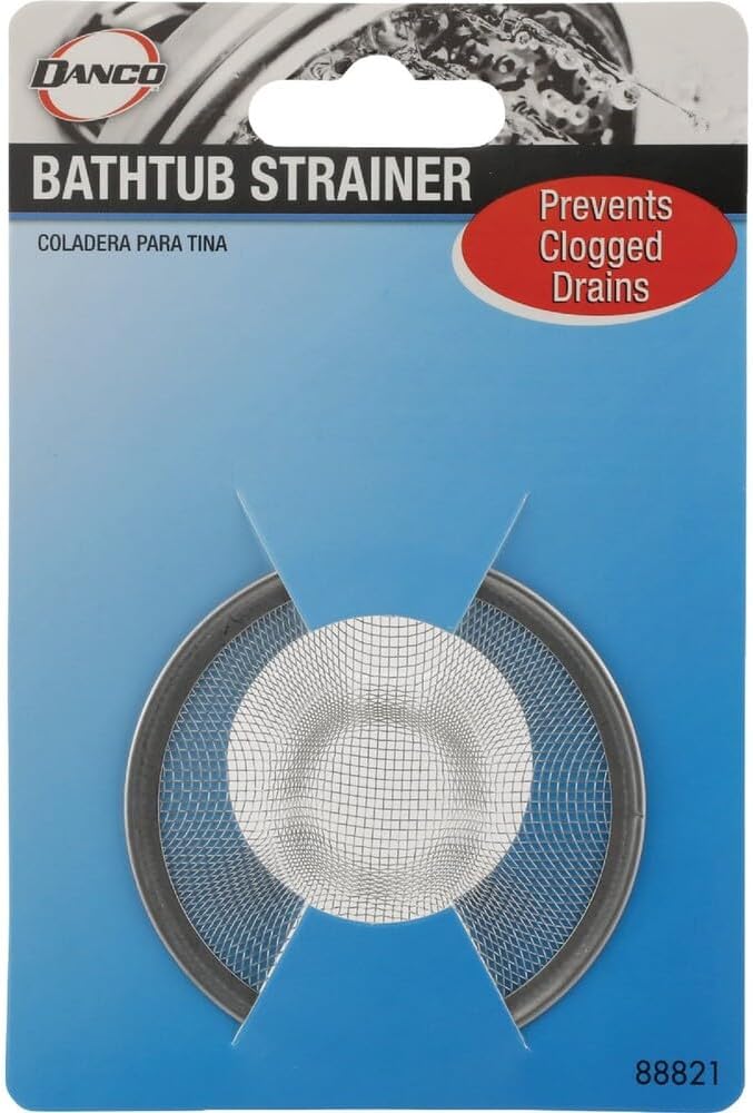 Danco Tub Mesh Strainer, 2-3/4 in, Stainless Steel - Image 5