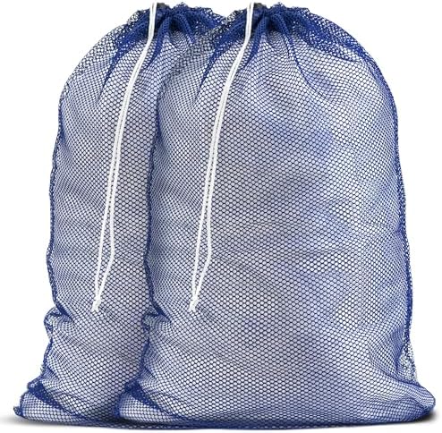 Handy Laundry Mesh XL Laundry Bag 24"x36" 2-Pack, Heavy Duty by Handy+Laundry