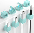 8 Pack Cord Organizer, Magnetic Cable Clips, Under Desk Management, Strong by Costop