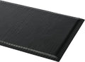 3 x 6 FT Anti Fatigue Mats Industrial 15/16 Inch Thick Soft Sponge Ergonomic Mat Durable Heavy Duty Diamond Plate for Standing Non Slip Industrial Grade Floor Mat for Leg & Back Pain (Black)