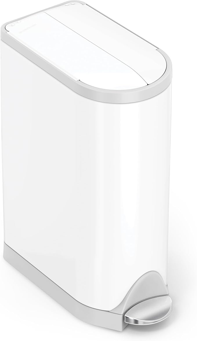 simplehuman Butterfly Step Can, 18L / 4.8 Gallon Trash Can by Unknown