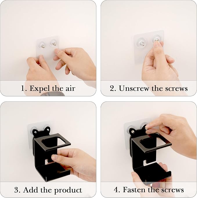 Electric Toothbrush Holder Wall Mounted, Electric Toothbrush Cord Organizer - Image 4