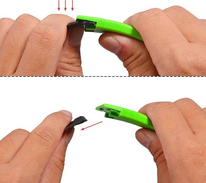 EHDIS 1.5" Plastic Razor Scraper - Image 3
