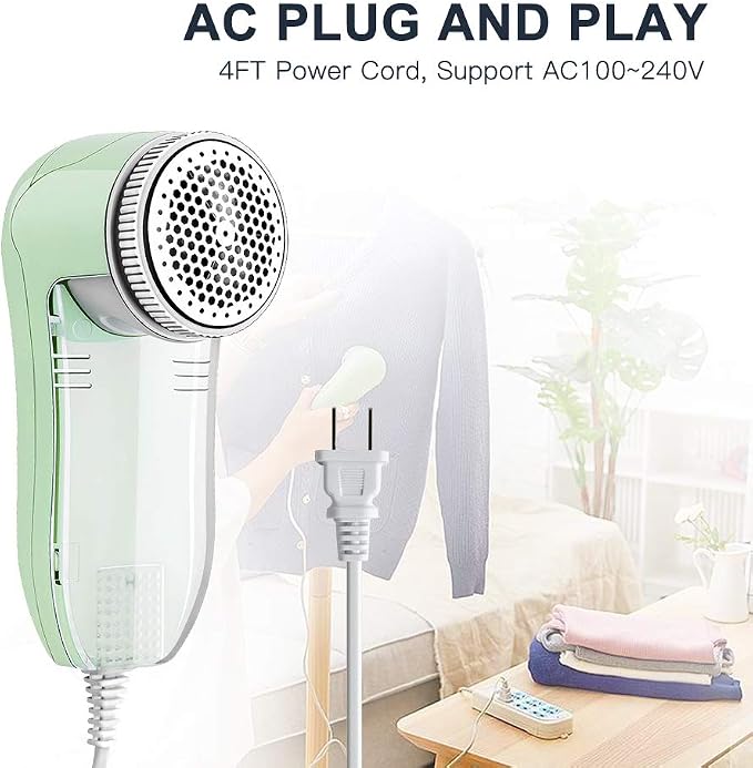 Fabric Shaver, Fuzz Balls Pills Lint Remover, AC120V Plug and Play - Image 6