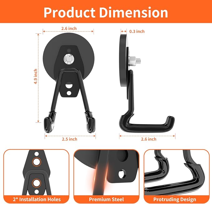 ENUODA Strong Magnetic Hooks Heavy Duty Upgraded Large Magnets - Image 6