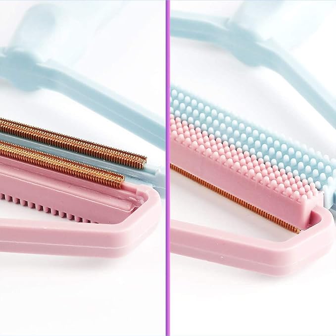 2 Pack Portable Lint Remover, Manual Fabric Shaver, Reusable Pet Hair Remover - Image 8