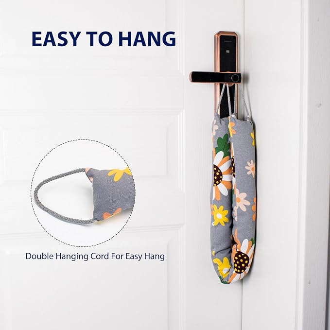 2 Pack 32 Inch 2.8 Inch Wide Slim Under Door Blocker Door Draft Stopper - Image 4