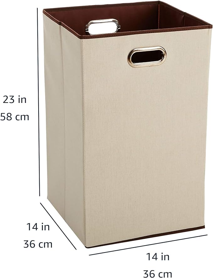 Amazon Basics Rectangular Foldable Laundry Basket Hamper - Image 5
