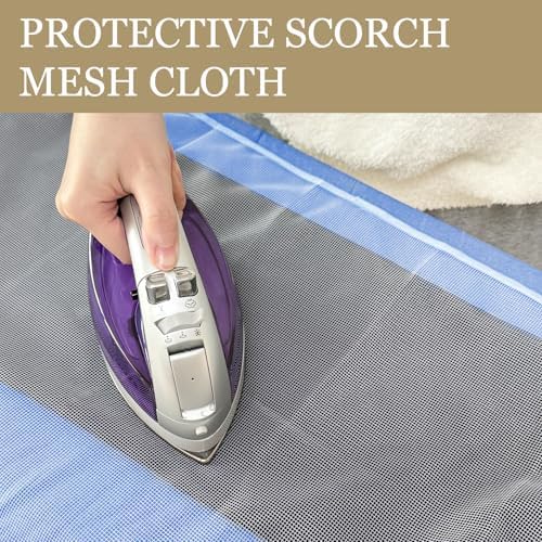 Ironing Board Cover and Pad, 15 x 54 Inch Standard Size, Extra Thick Padding - Image 6