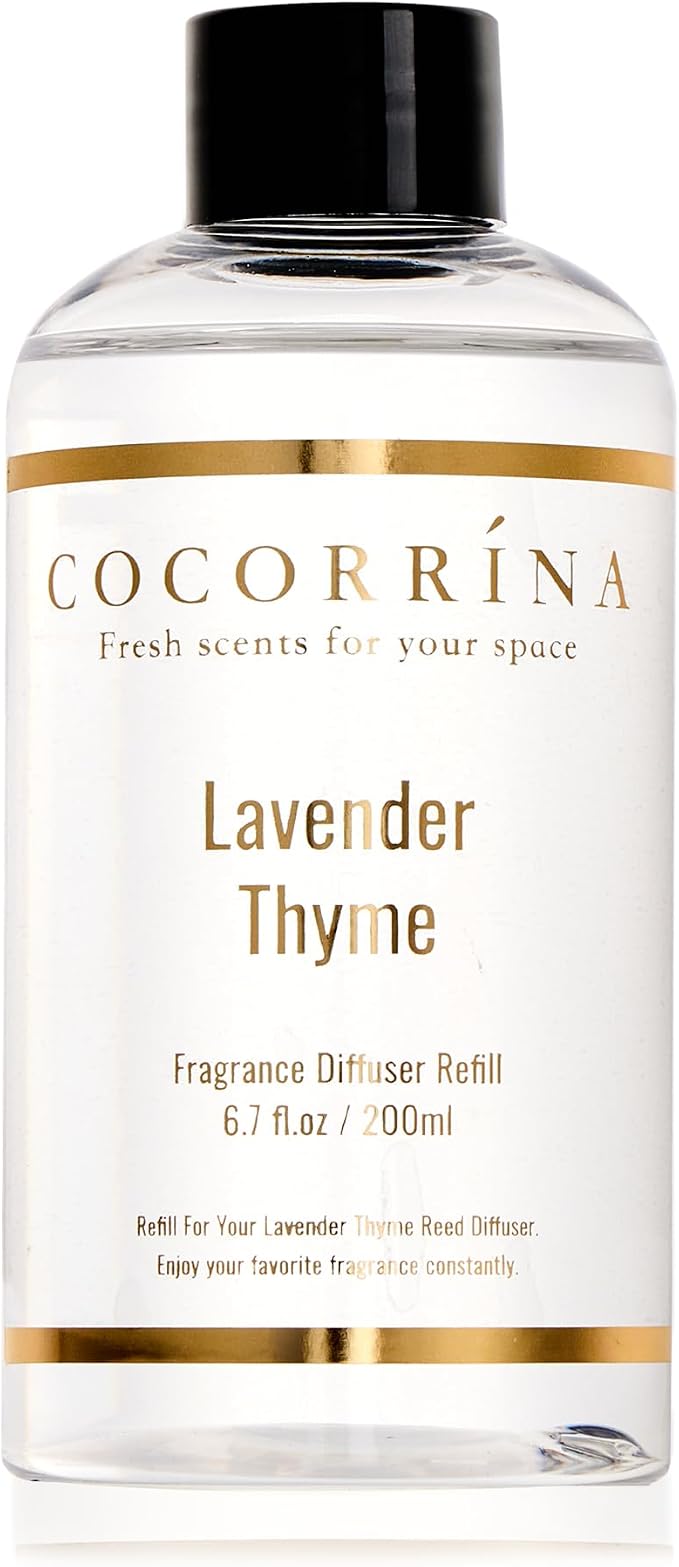 Refill- Lavender Thyme 6.7 Fl.oz Reed Diffuser Refill by COCORR%C3%8DNA