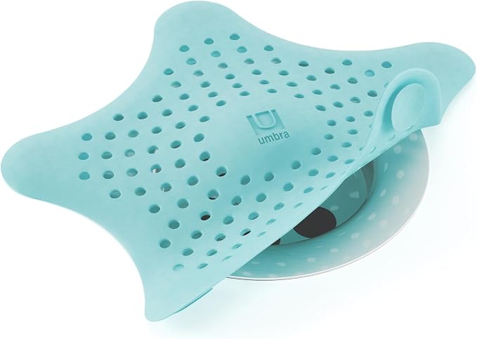 Umbra Starfish Hair Catcher, Fun Drain Cover Fits Most Standard Tub and Shower by Umbra