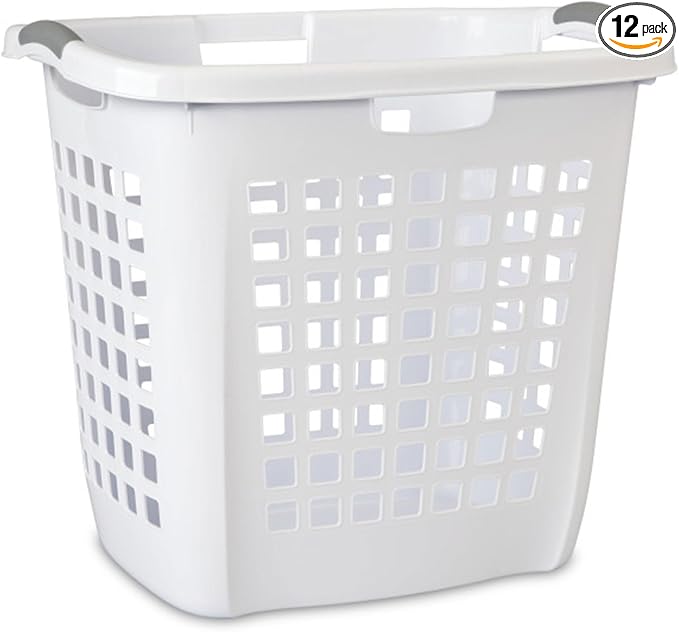 Sterilite Ultra Easy Carry Laundry Hamper, Comfort Handles to Easily Carry by Sterilite