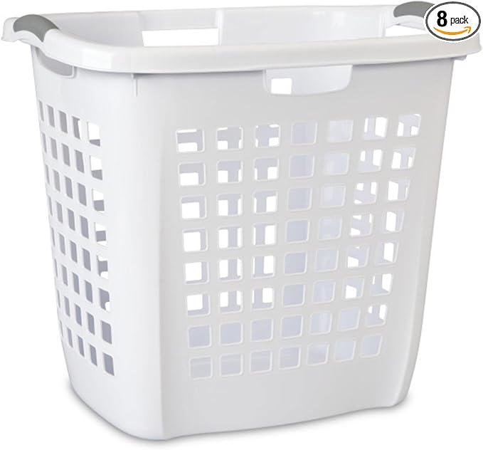 Sterilite Ultra Easy Carry Laundry Hamper, Comfort Handles to Easily Carry by Sterilite