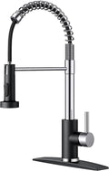 FORIOUS Kitchen Faucets, Pull Down Sprayer, Classic High Arc, Single Handle by FORIOUS
