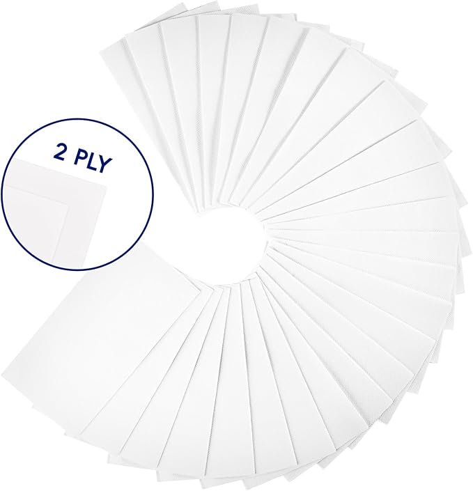 600 Pack Disposable Paper Napkins, Soft Bathroom Napkins - Image 3