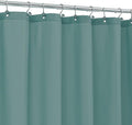 ALYVIA SPRING Extra Long Waterproof Fabric Shower Curtain Liner Teal by ALYVIASPRING