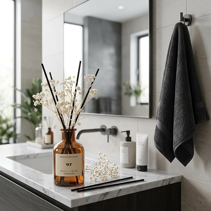 Coconut & Vanilla Scent Reed Diffuser Set - Image 3