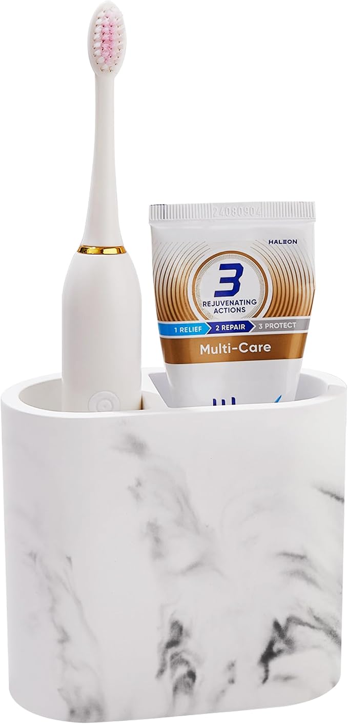 Diatomite Toothbrush Holders for Bathrooms, Electric Tooth Brush and Toothpaste by Amviner