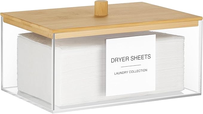 TIPGO Acrylic Dryer Sheet Holder by TIPGO