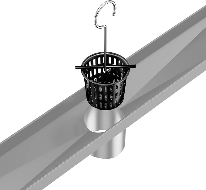 Neodrain Black Strainer-Hook, Only Fit Neodrain Shower Drain | 304 Stainless - Image 2