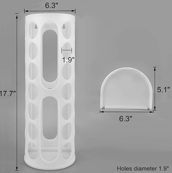 Lunies Plastic Bag Holder for Grocery Bags，Large Capacity Plastic Bag Dispenser - Image 2
