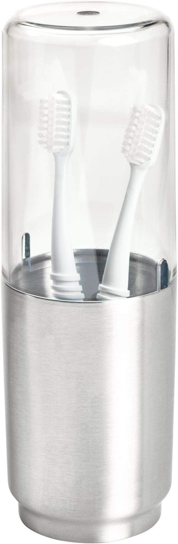 iDesign Austin Metal Covered Holder Stand, Holds Regular and Electric by iDesign