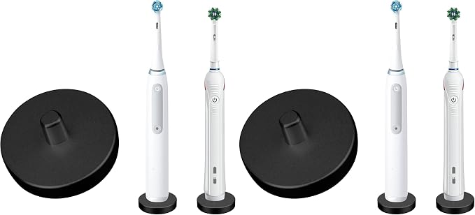 Black Electric Toothbrush Holder by LUEXBOX