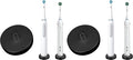 Black Electric Toothbrush Holder by LUEXBOX