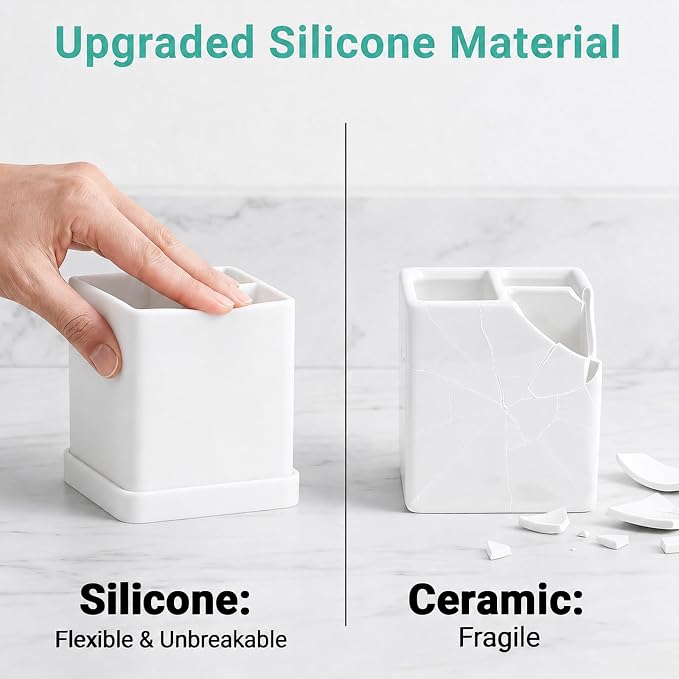 Silicone Electric Toothbrush Holders - Image 4
