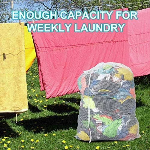 Laundry Bags, Mesh Heavy Duty 24" x 36" - Image 4