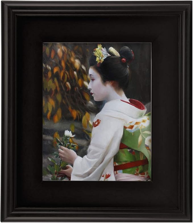 Creative Mark Plein Air Style Frame, Black, 5x7-2.75" Wide Moulding with 1/2" Rabbet Depth, Open Back W/O Glazing, Museum Quality, For Art Panels, Stretched Canvas, Pictures & More