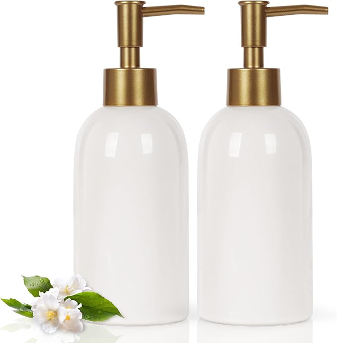 Natheeph 14OZ Soap Dispenser for Bathroom/Kitchen Fill Hand Soap/Dish Soap | by Natheeph