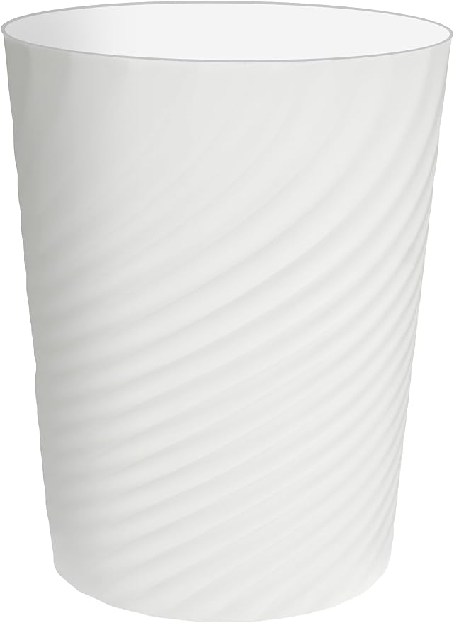 DAJITRE 1.8 Gallon Small Trash Can Wastebasket Recycling Bin Slim Profile by DAJITRE