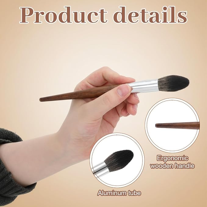 3 PCS Dusting Brush Model Cleaning Brush Brown, Dusting Brush - Image 3