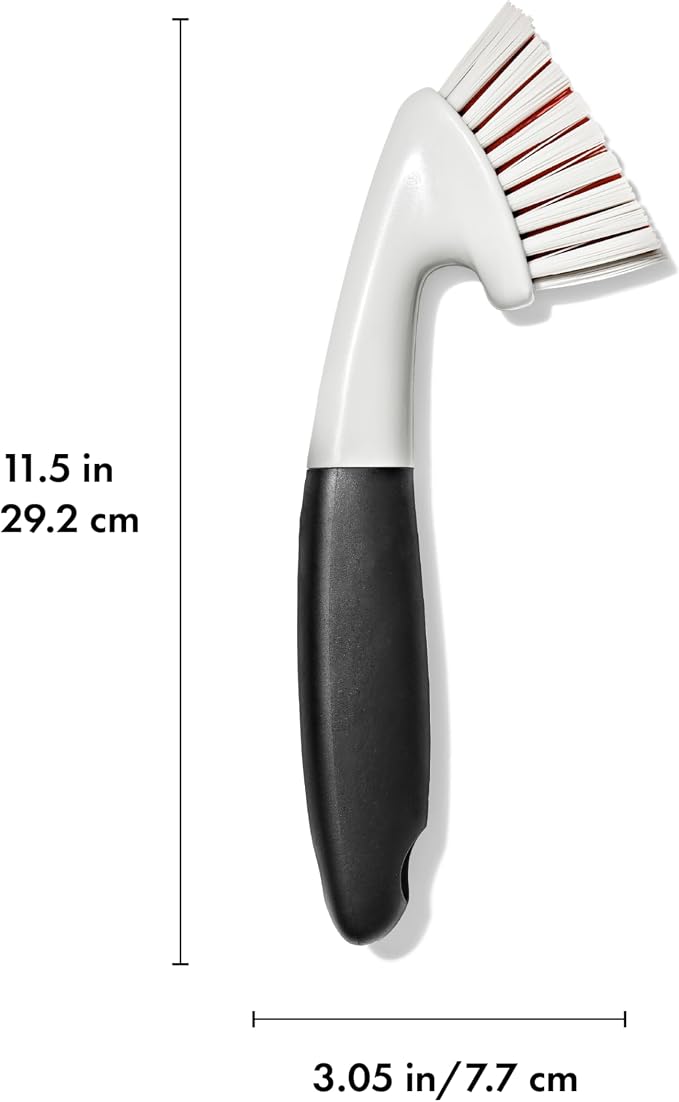 OXO Good Grips Grout Brush & Heavy Duty Scrub Brush Combo Set; Tough, Durable - Image 8