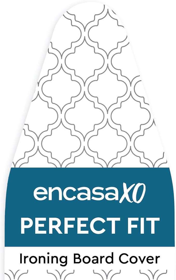Encasa XO Ironing Board Cover and Pad, Thick Felt 54"x15" by EncasaXO