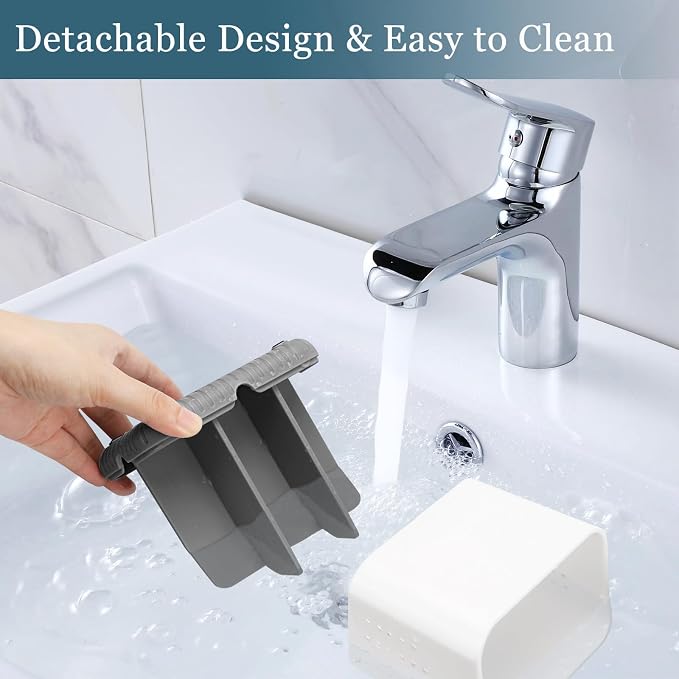 Toothbrush Holders for Bathrooms, Kids Electric Toothbrush Organizer | Easy To - Image 3