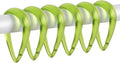 Top-spring Green Shower Curtain Hooks 12Pcs Drop Shaped Hooks by Top-spring