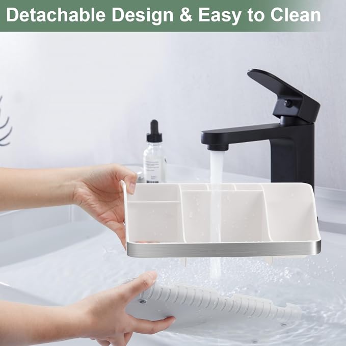 GFWARE Toothbrush Holders for Bathrooms Countertop Organizer - Image 3